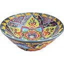 Mexican Talavera Vessel Sink VS15